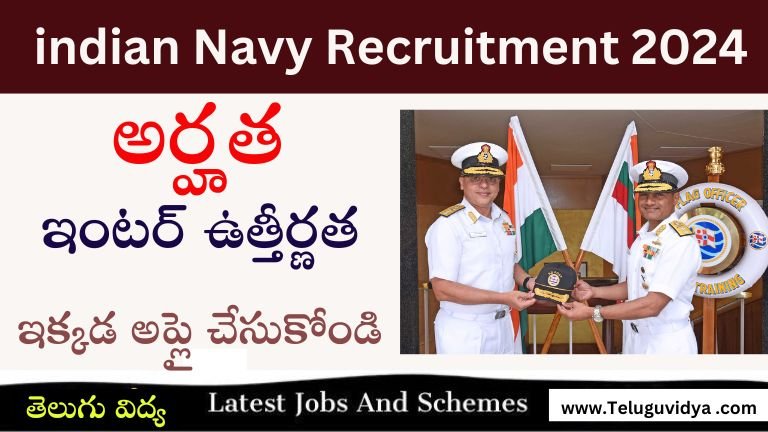 indian navy Recruitment 2024