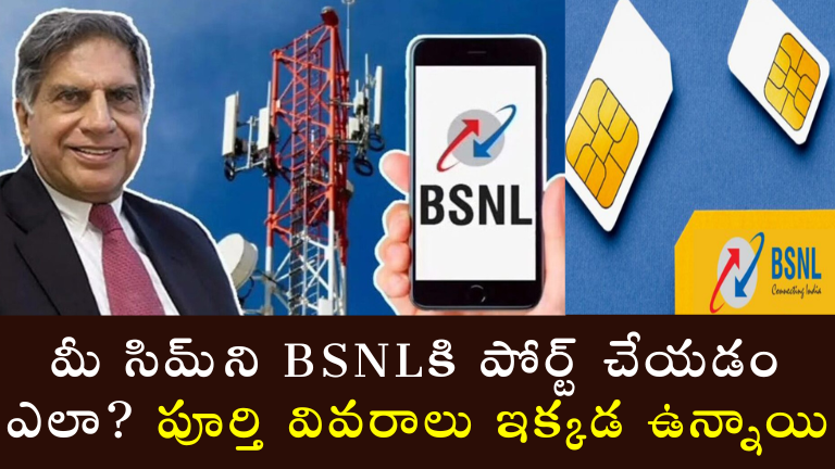 BSNL SIM Port