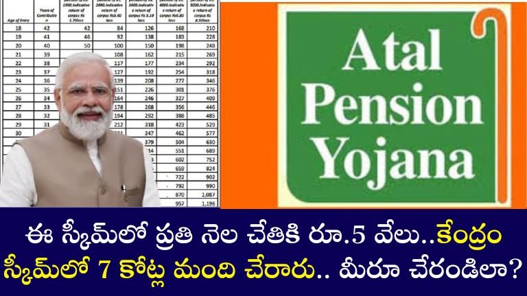 అటల్ పెన్షన్ యోజన (APY)