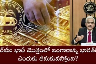 Why is RBI bringing gold to India?